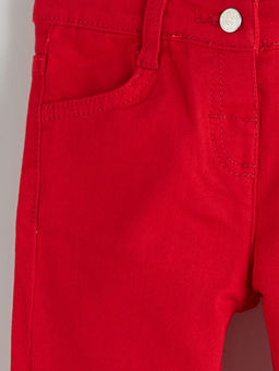 Slim Fit Basic K?z ?ocuk Pantolon