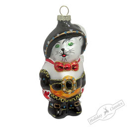 Кот в сапогах (стекло) 6х5х12 см
