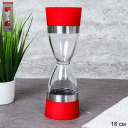 Мельница для специй и соли 20 см / QR-9 /уп 50/красная механическая - Галеонтрейд фото 4