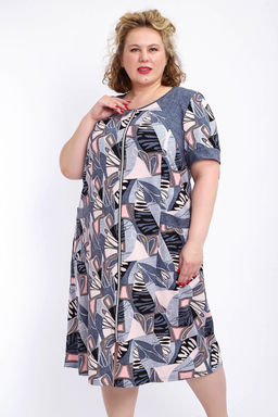 Халат 004 домашний на молнии