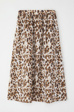 TRENDYOLMILLA Cok Renkli Animal Leopar Desenli A-line Maxi Boy Dokuma Etek TWOSS25ET00045 фото 7