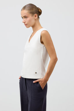 ЕВТ 3339/светлый беж майка жен