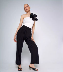 Брюки #КТ2406 (1), чёрный - Dommod фото 4
