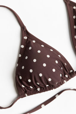 Top de bikini triangular con relleno - H&m фото 6