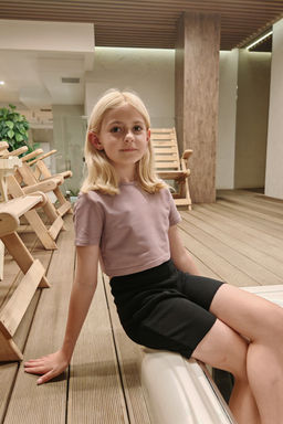 83908/1 футболка укороченная детская