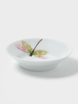 Цена за 2 шт. Блюдце Добрушский завод «Стрекоза», 105 мл, d=11 см, фарфор, белая