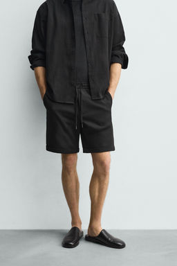 BERMUDA REGULAR FIT CONFORT / Negro - Zara фото 2