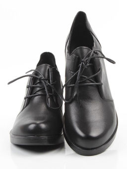 06-DHL105-D1 BLACK Туфли женские (натуральная кожа)