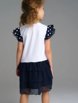 PlayToday / Платье трикотажное для девочек  фото 4