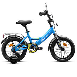 Велосипед 14" Rocket Gem, цвет голубой