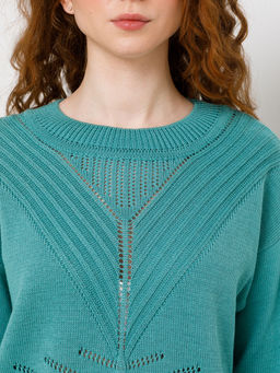 Джемпер вязаный