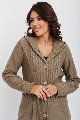 Кардиган 35166 к/кофейный (1920) - Злата Стиль фото 9
