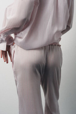 STRIPED PYJAMA SHIRT - Zara фото 3