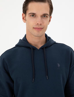 Мужской темно-синий базовый свитшот Неожиданная скидка в корзине - U.s. polo assn фото 2