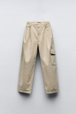 BARREL TROUSERS WITH POCKET