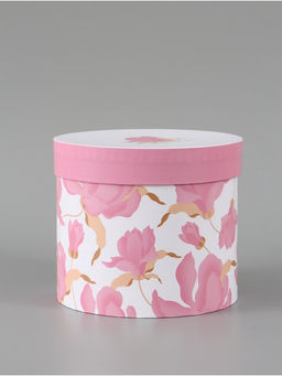 Набор шляпных коробок 5 в 1 «Нежные лилии», 13 × 14 ‒ 19.5 × 22 см