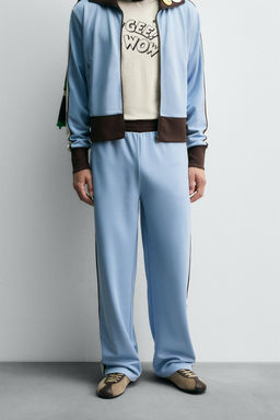 CONTRAST JOGGER TROUSERS HARRY LAMBERT FOR ZARA X DISNEY  фото 2