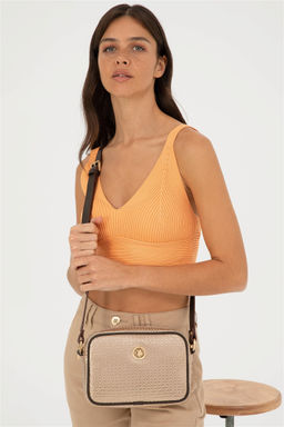 U. S. Polo Assn / Женская желтая сумка через плечо - U.s. polo assn фото 2