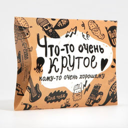 Цена за 5 шт. Коробка подарочная складная фигурная, упаковка, Брутальность, 11?8?2 см