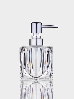 Дозатор для мыла «Хрусталь», 220 мл, пластик