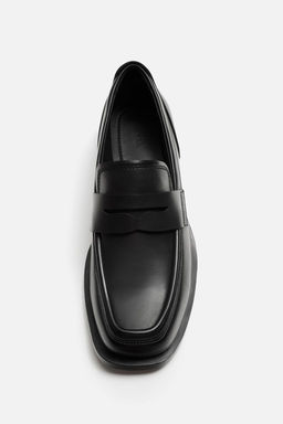 SQUARE-TOE LOAFERS - Zara фото 8