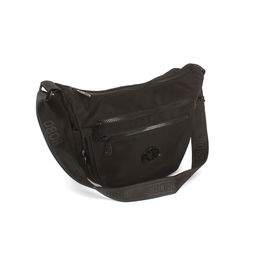 Сумка женская текстиль BoBo-5002, 1отд+еврокарман, плечевой ремень, черный 265878