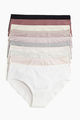 Pack de 10 bragas Hipster