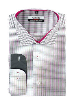 Сорочка мужская длинный рукав GREG 175/131/7332/Z/1p_GB  фото 2