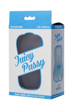 Мастурбатор реалистичный TOYFA Juicy Pussy Hot Crystal, TPE, 14,5 см  фото 7