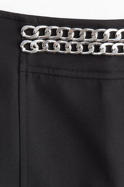 Minifalda pantalon con cadena decorativa - H&m фото 6
