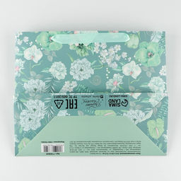 Пакет подарочный ламинированный с пластиковым окном, упаковка, Тебе, 32.5?26.5?13.5 см