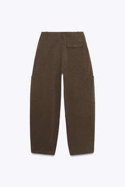 BALLOON CARGO TROUSERS - Zara фото 9