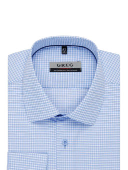 Сорочка мужская длинный рукав GREG 215/237/0273/Z/1p  фото 3