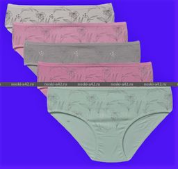 Цена за 5 шт. Трусы женские Турция большие размеры арт. 28134 (28131,28132, 28133, 28130) 3XL (50-52) - For you фото 5