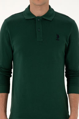 Erkek Koyu Ye_il Basic Sweatshirt Sepette S_rpriz _ndirim - U.s. polo assn фото 13