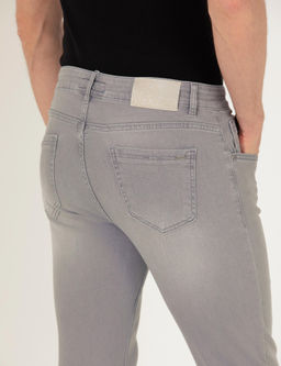 A__k Gri Slim Fit Jean Pantolon
