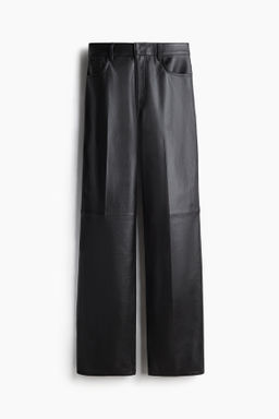 Pantalon de piel recto - H&m фото 8