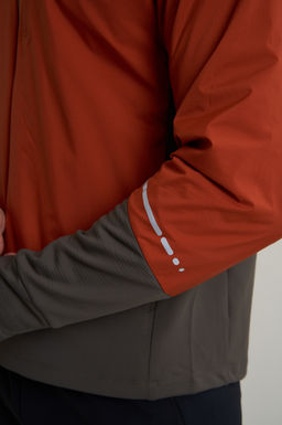 Куртка софтшелл Оранжевый ANTA RUNNING Knit Track Top фото 10