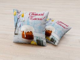 Скатерть Пасхальная коллекция 9 Габардин 145*145 см - Ros-decor фото 2