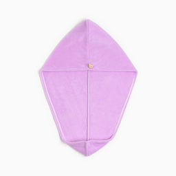 Полотенце - чалма для сушки волос «Этель», 65×25 см, сиреневое