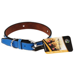 "Пэт тойс (Pet toys)" Ошейник для собаки "Стразы" 2,4х51см, металлическая застежка, под кожу, с декором, на картоне, цвета в ассортименте: красный, фиолетовый, розовый, серый, голубой, бирюзовый (Китай)