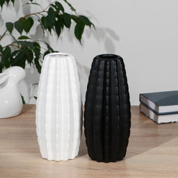 Ваза для цветов «Кактус», 6.5×11×25 см, керамика, МИКС