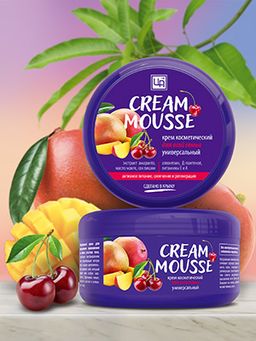 Крем косметический Cream-Mousse универсальный для всей семьи, 220 г