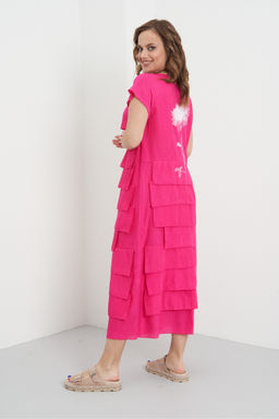 Платье 3425/1 фуксия - Fantazia mod фото 3