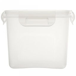 Контейнер для продуктов пластмассовый Fresh 0,9л, 12,5х12,5х10см, подходит для СВЧ (Россия) - Домашняя мода фото 4