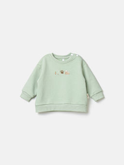 Свитшот "Шалфей" утепленный 0+