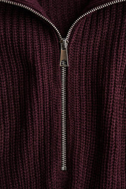 Jersey de punto grueso con media cremallera - H&m фото 5