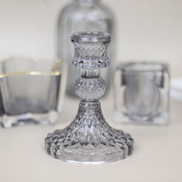 Цена за 4 шт. Подсвечник "Элисон" 8*10,5 см, Графит