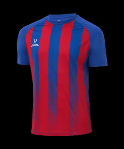 Футболка игровая JOGEL CAMP Striped Jersey, красный/синий