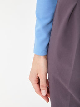 Джемпер женский T-lab TL-JP-0019Kn-голубой  фото 3